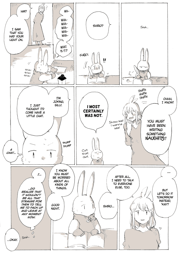 Ashita Mata, Kono Sekai de Chapter 24.2 page 3 - Chapter 24 v2 : Escorts, Part I