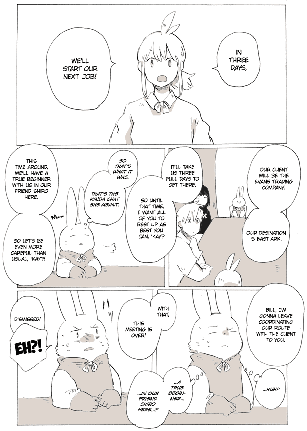 Ashita Mata, Kono Sekai de Chapter 24.2 page 4 - Chapter 24 v2 : Escorts, Part I