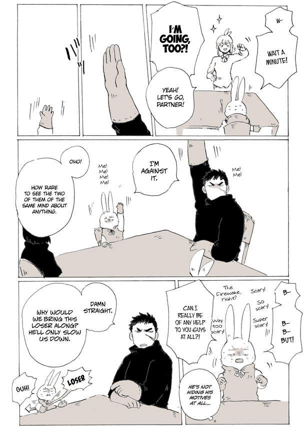Ashita Mata, Kono Sekai de Chapter 24.2 page 5 - Chapter 24 v2 : Escorts, Part I