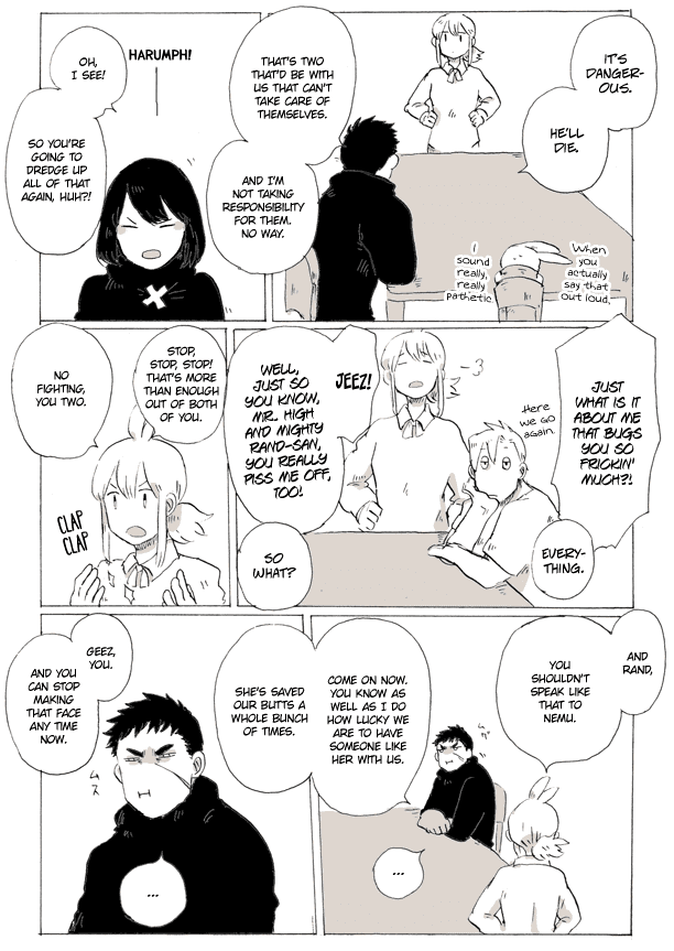 Ashita Mata, Kono Sekai de Chapter 24.2 page 6 - Chapter 24 v2 : Escorts, Part I