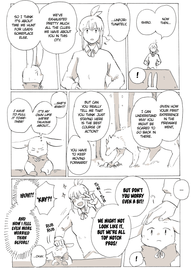 Ashita Mata, Kono Sekai de Chapter 25.2 page 2 - Chapter 25 v2 : Escorts, Part II