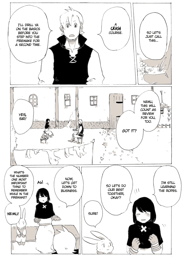 Ashita Mata, Kono Sekai de Chapter 25.2 page 3 - Chapter 25 v2 : Escorts, Part II