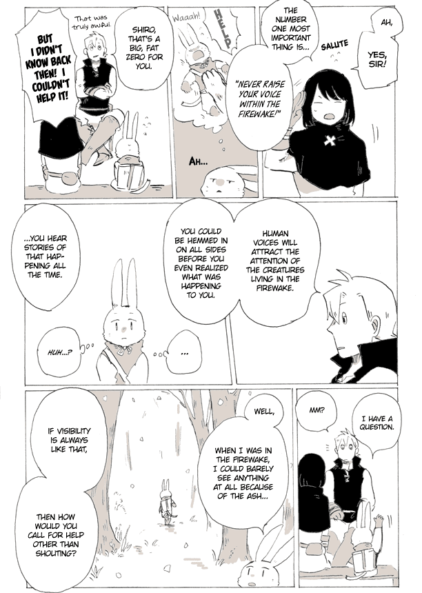Ashita Mata, Kono Sekai de Chapter 25.2 page 4 - Chapter 25 v2 : Escorts, Part II