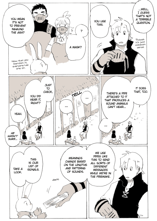Ashita Mata, Kono Sekai de Chapter 25.2 page 5 - Chapter 25 v2 : Escorts, Part II