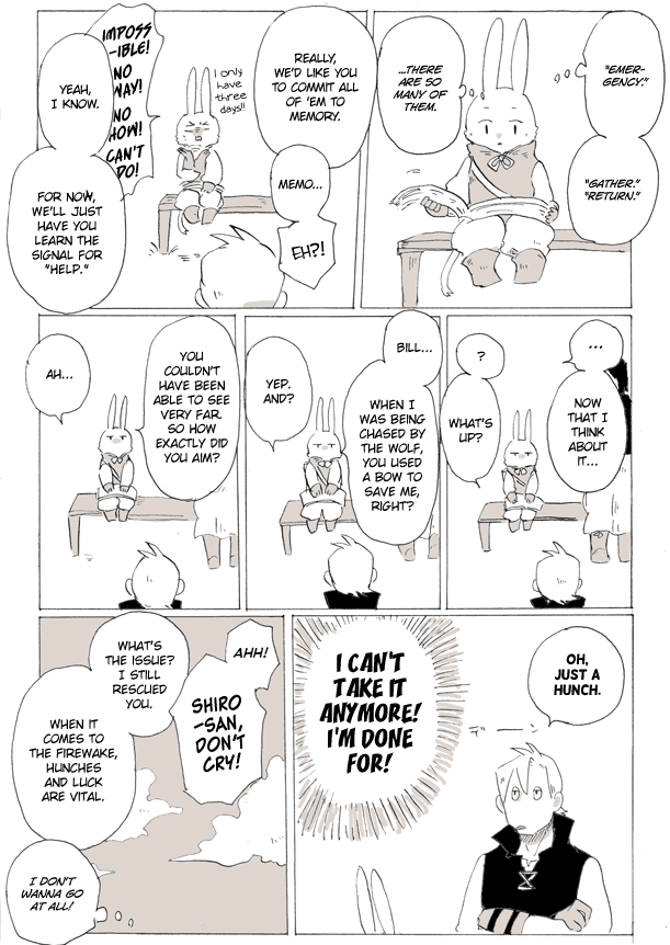 Ashita Mata, Kono Sekai de Chapter 25.2 page 6 - Chapter 25 v2 : Escorts, Part II