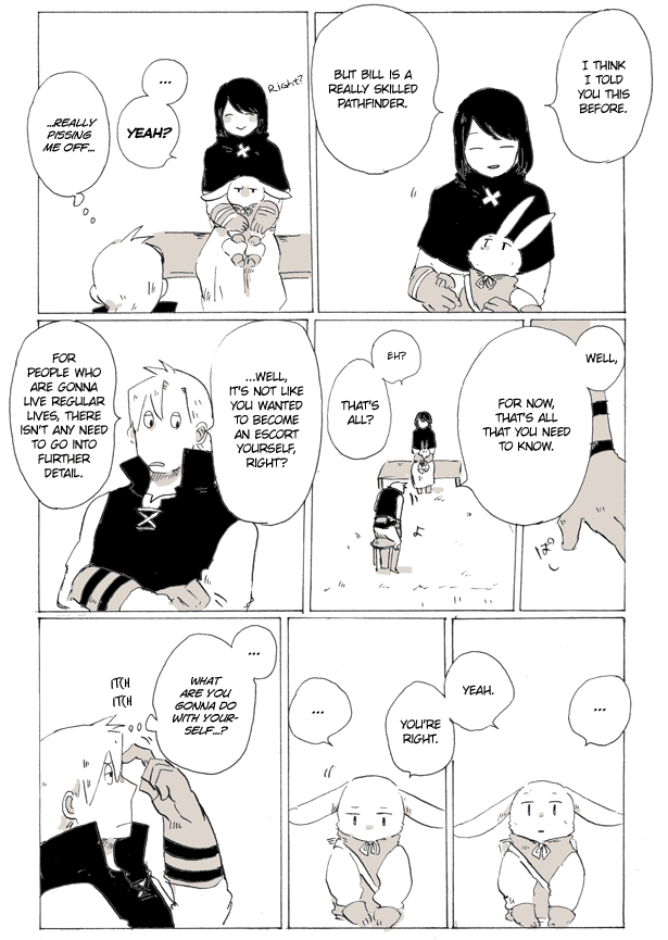 Ashita Mata, Kono Sekai de Chapter 26.2 page 3 - Chapter 26 v2 : Escorts, Part III
