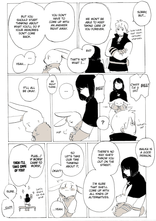 Ashita Mata, Kono Sekai de Chapter 26.2 page 4 - Chapter 26 v2 : Escorts, Part III