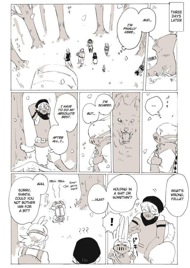 Ashita Mata, Kono Sekai de Chapter 26.2 page 5 - Chapter 26 v2 : Escorts, Part III