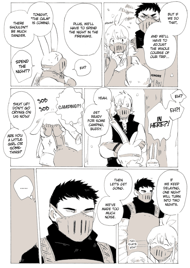 Ashita Mata, Kono Sekai de Chapter 27.2 page 4 - Chapter 27 v2 : Escorts, Part IV