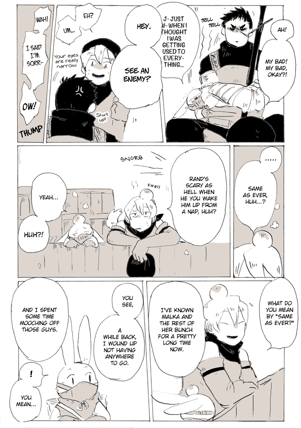 Ashita Mata, Kono Sekai de Chapter 27.2 page 6 - Chapter 27 v2 : Escorts, Part IV