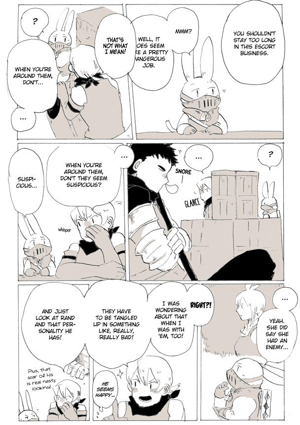 Ashita Mata, Kono Sekai de Chapter 28.2 page 4 - Chapter 28 v2 : Escorts, Part V