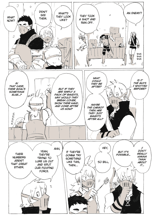 Ashita Mata, Kono Sekai de Chapter 28.2 page 6 - Chapter 28 v2 : Escorts, Part V