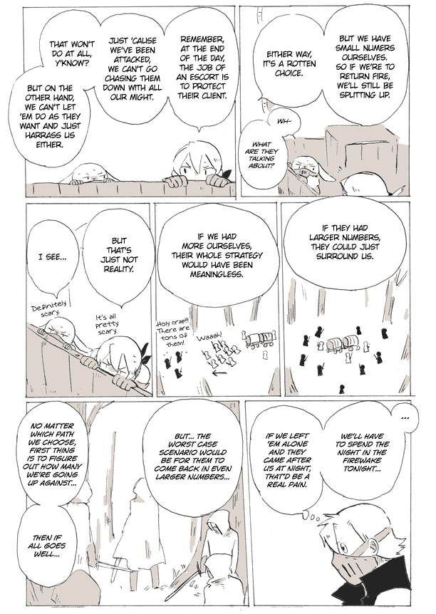 Ashita Mata, Kono Sekai de Chapter 29.2 page 2 - Chapter 29 v2 : Escorts, Part VI