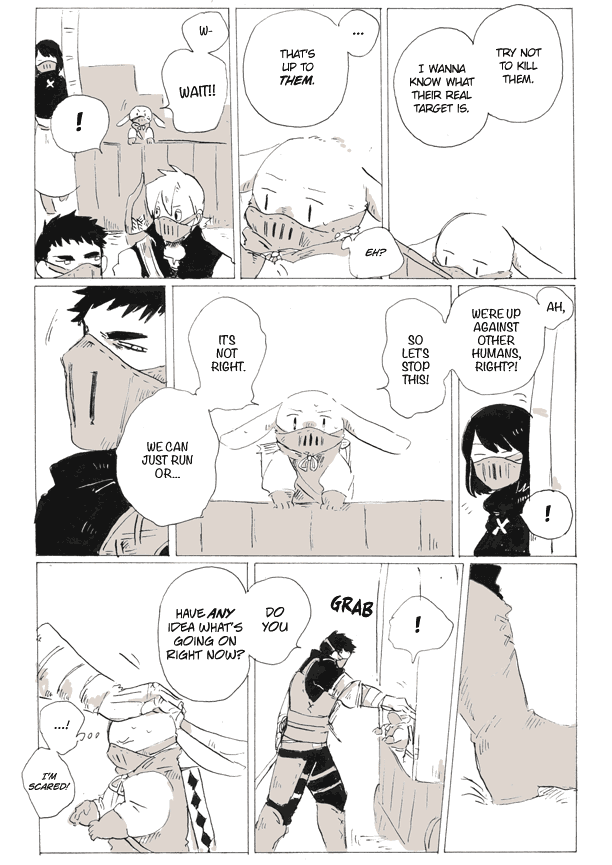 Ashita Mata, Kono Sekai de Chapter 29.2 page 4 - Chapter 29 v2 : Escorts, Part VI