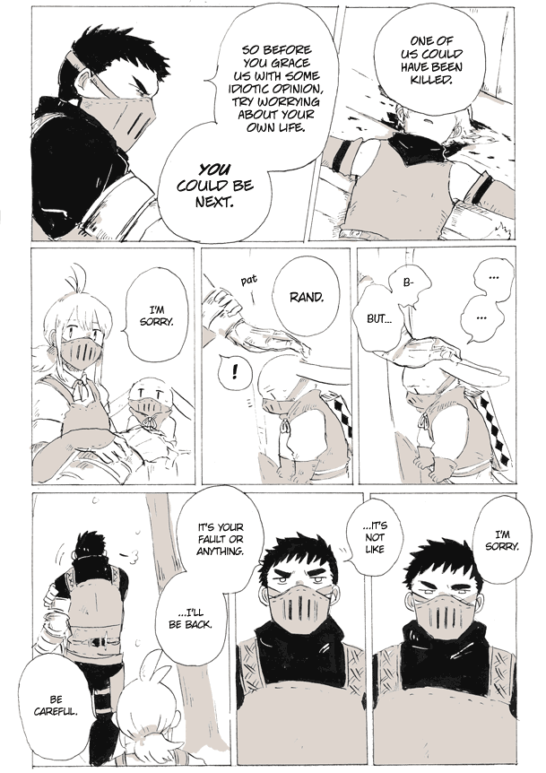 Ashita Mata, Kono Sekai de Chapter 29.2 page 5 - Chapter 29 v2 : Escorts, Part VI