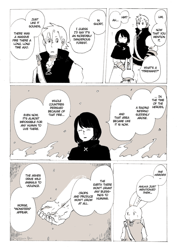 Ashita Mata, Kono Sekai de Chapter 7.2 page 3 - Chapter 7 v2 : The Firewake, Part I