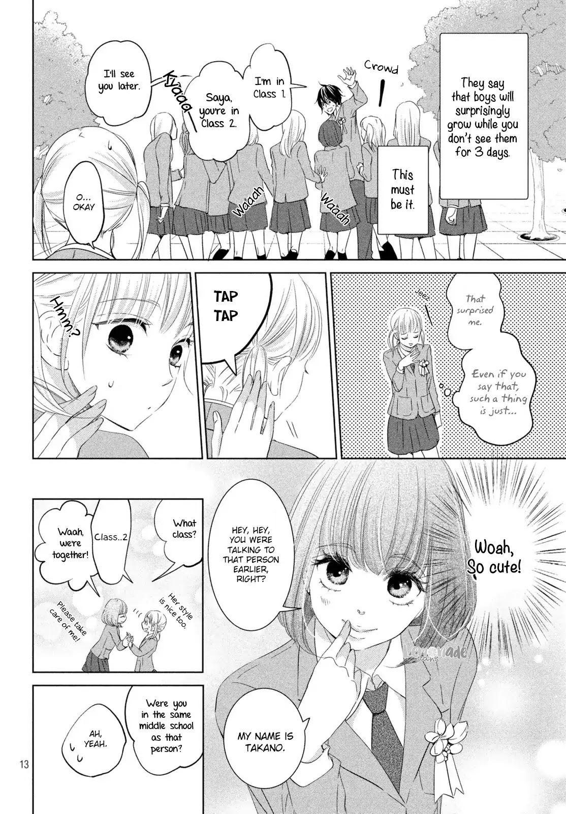 Ashita, Naisho no Kiss shiyou Chapter 1 page 13 - Chapter 1: This Was Supposed to Be...!