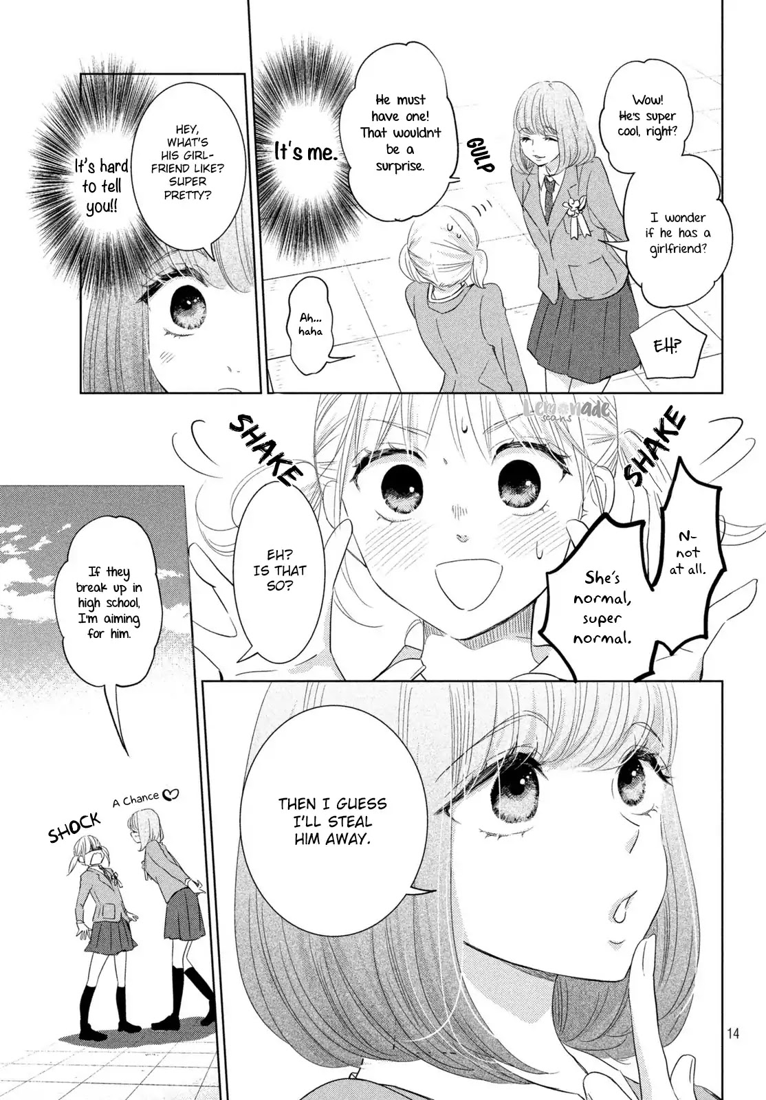 Ashita, Naisho no Kiss shiyou Chapter 1 page 14 - Chapter 1: This Was Supposed to Be...!