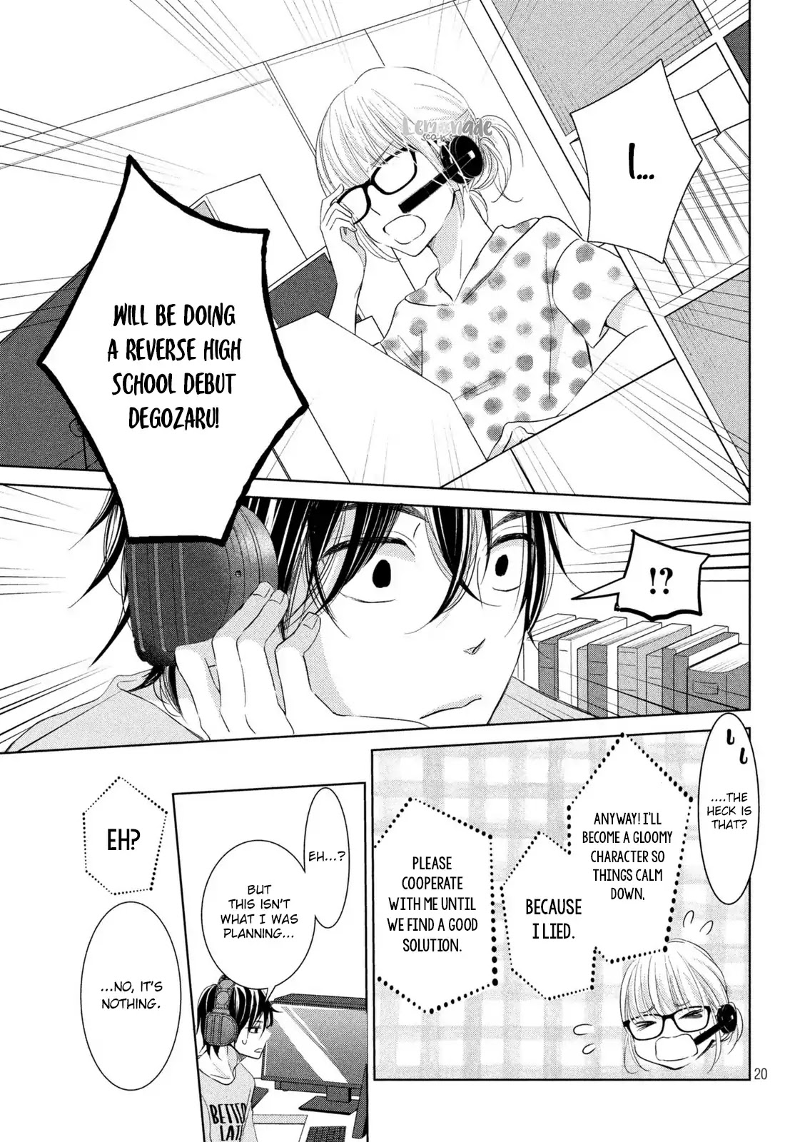 Ashita, Naisho no Kiss shiyou Chapter 1 page 20 - Chapter 1: This Was Supposed to Be...!