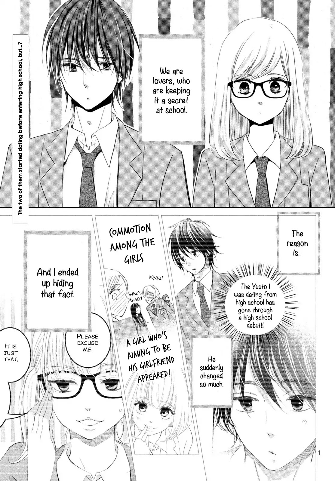 Ashita, Naisho no Kiss shiyou Chapter 2 page 2 - Chapter 2: Kiss 2