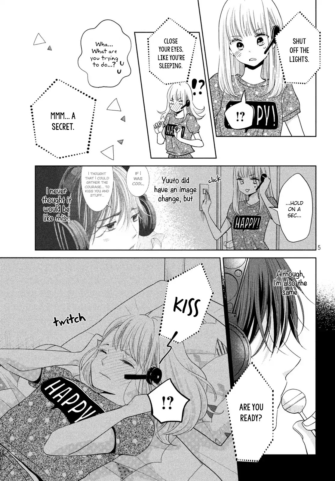 Ashita, Naisho no Kiss shiyou Chapter 2 page 6 - Chapter 2: Kiss 2