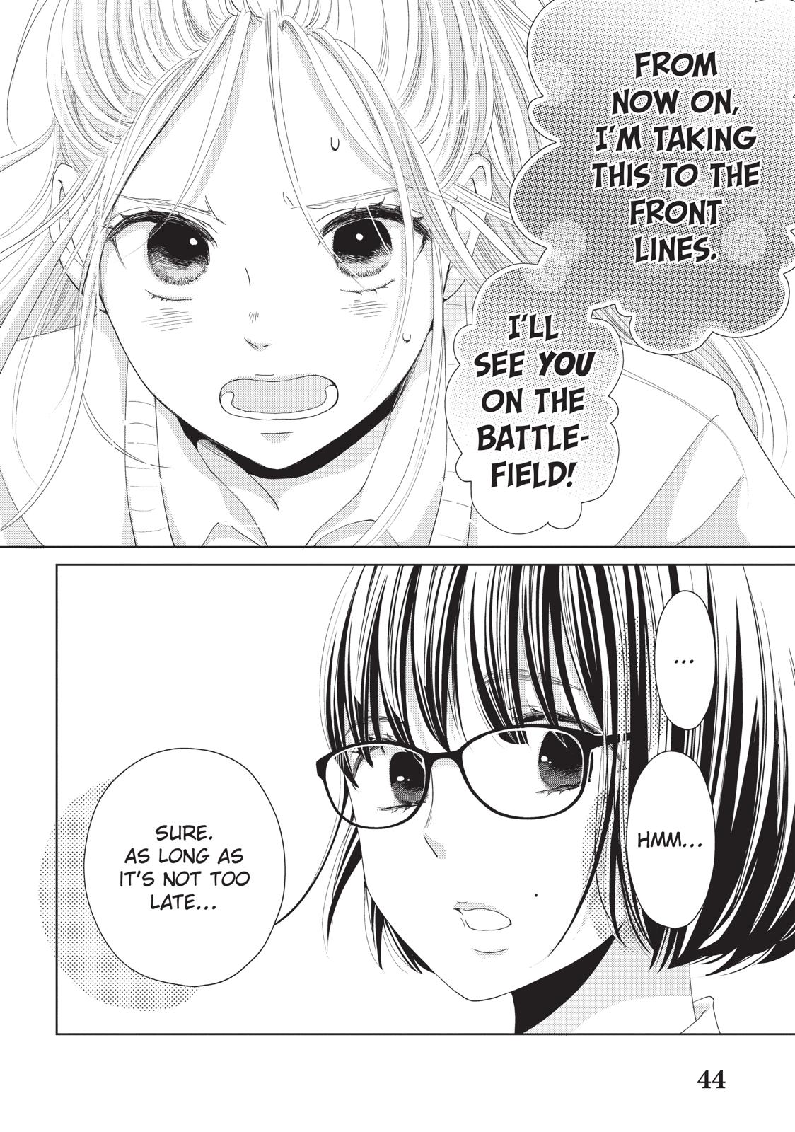 Ashita, Naisho no Kiss shiyou Chapter 9 page 45 - Chapter 9