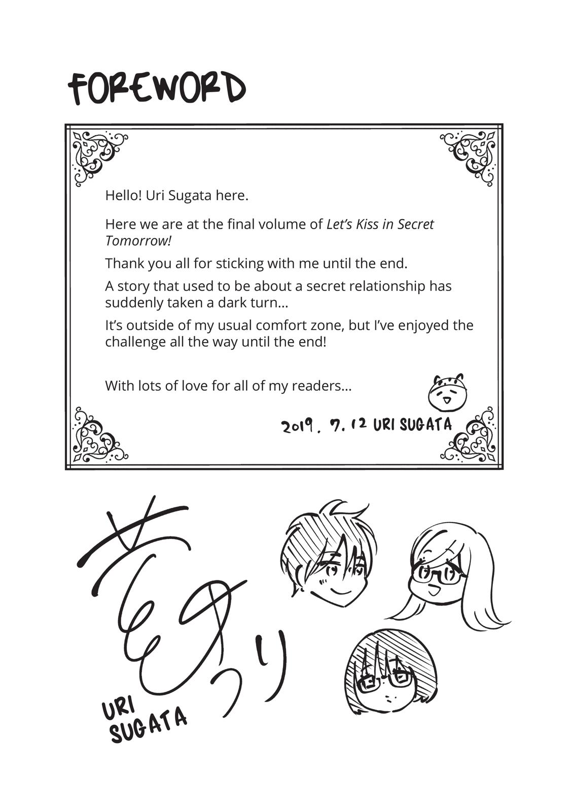 Ashita, Naisho no Kiss shiyou Chapter 9 page 7 - Chapter 9