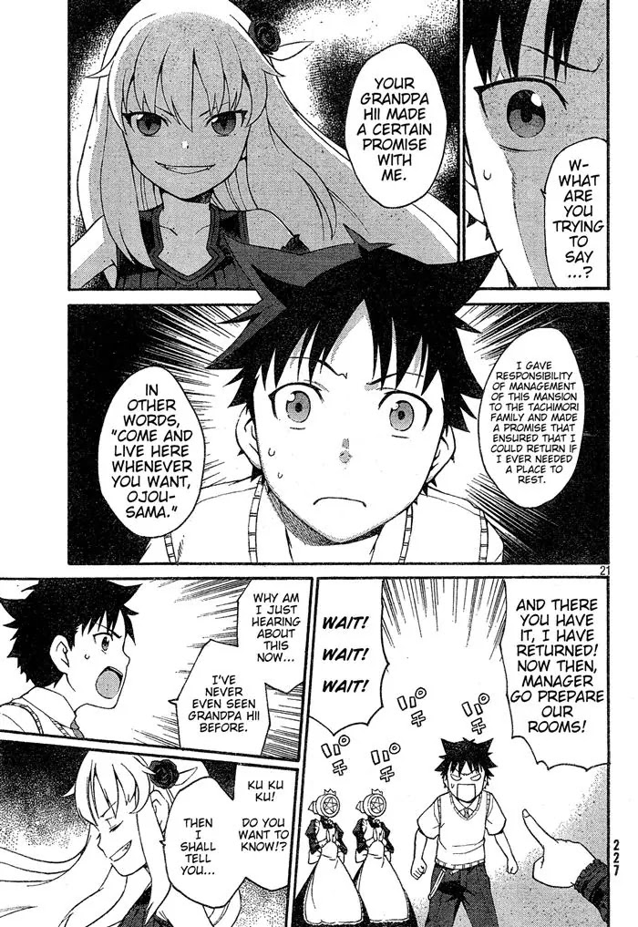 Ashita no Familia Chapter 1 page 21 - Chapter 1 : The Story of The Tachibana Mansion
