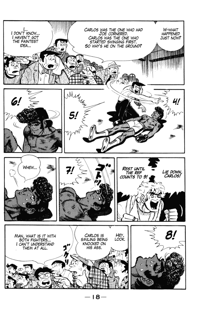 Ashita no Joe Chapter 101 page 18 - Chapter 101