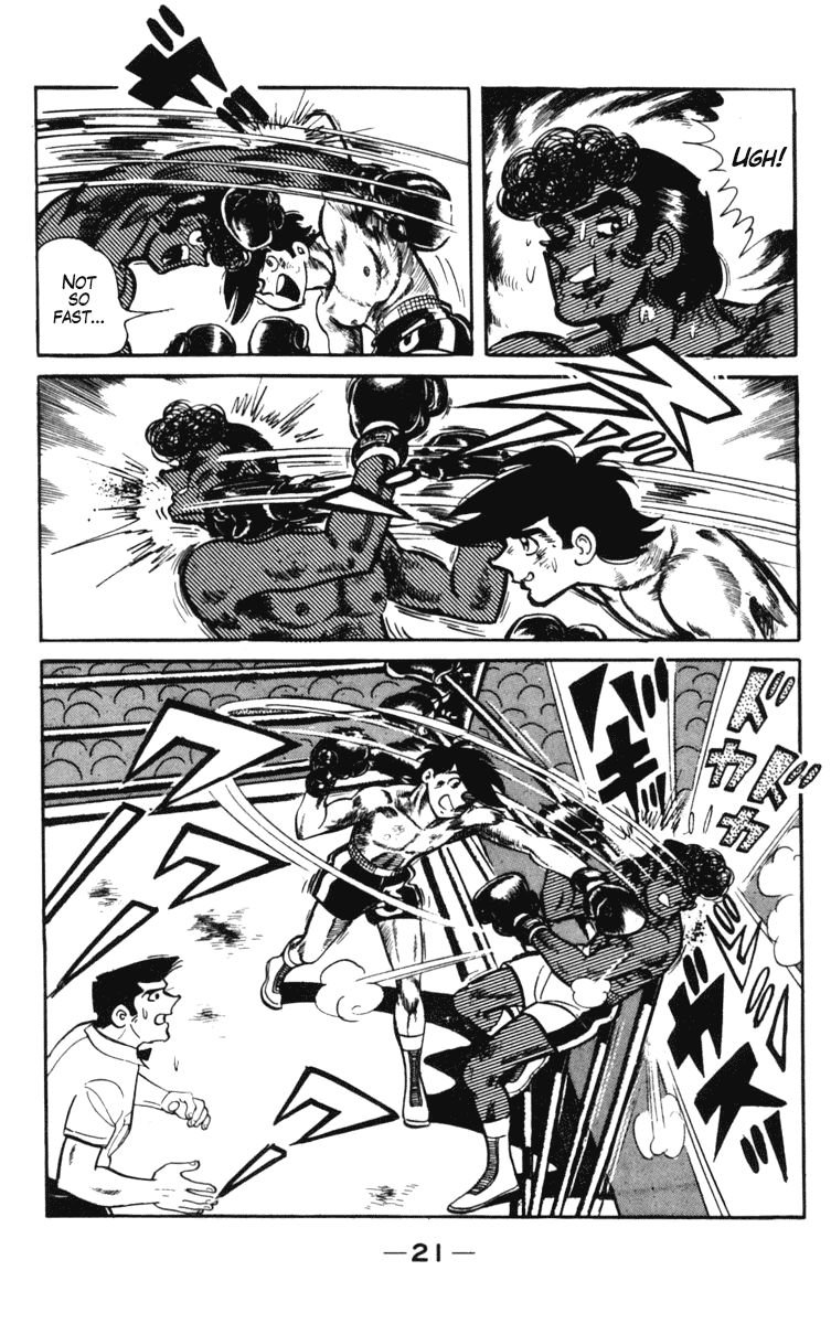 Ashita no Joe Chapter 101 page 21 - Chapter 101