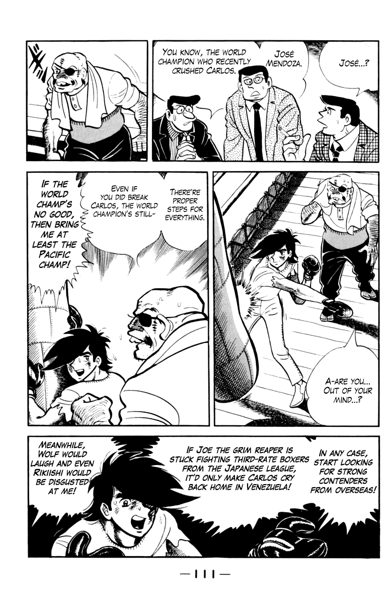 Ashita no Joe Chapter 105 page 107 - Chapter 105: Vol.14