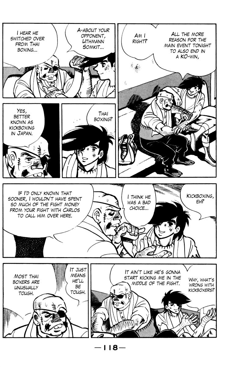 Ashita no Joe Chapter 105 page 114 - Chapter 105: Vol.14