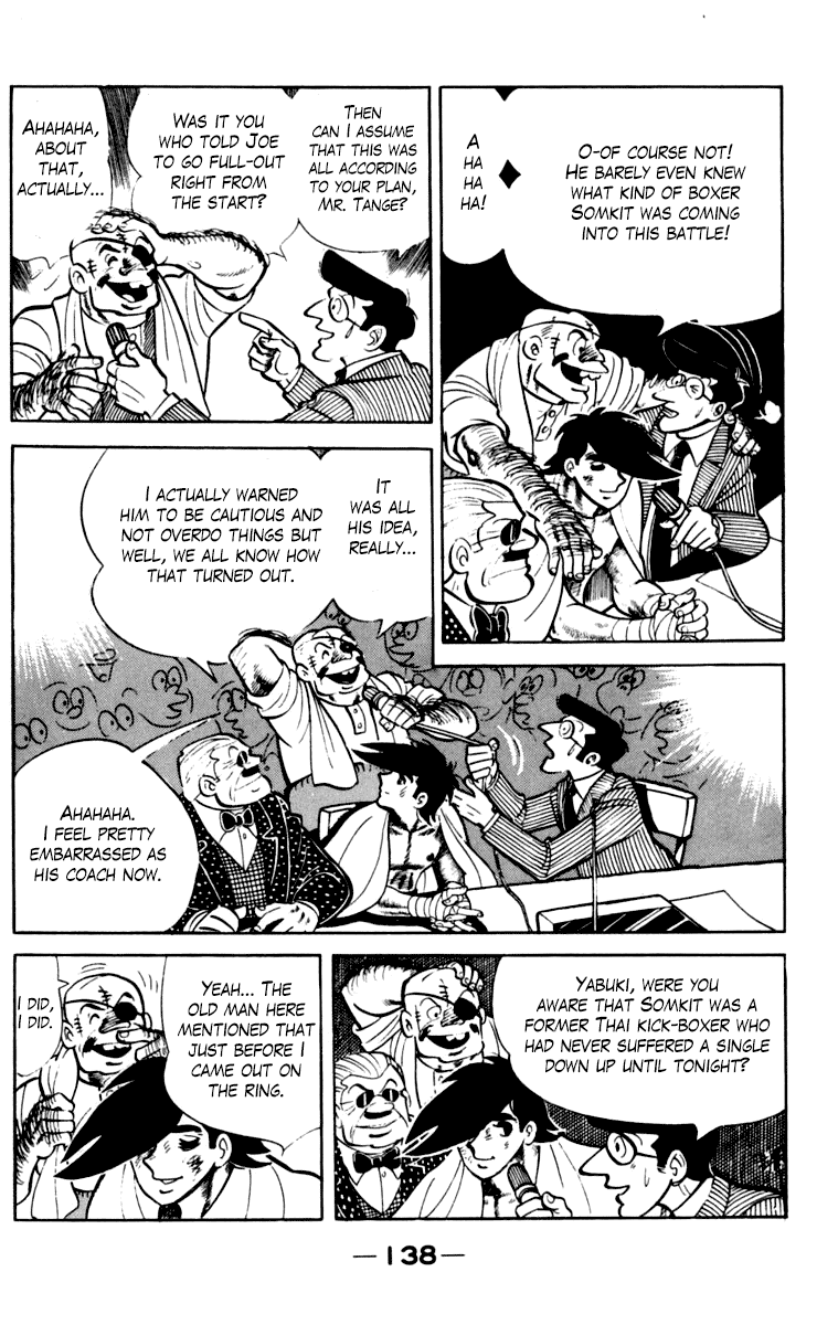 Ashita no Joe Chapter 105 page 133 - Chapter 105: Vol.14