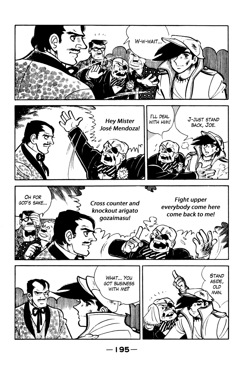 Ashita no Joe Chapter 105 page 187 - Chapter 105: Vol.14