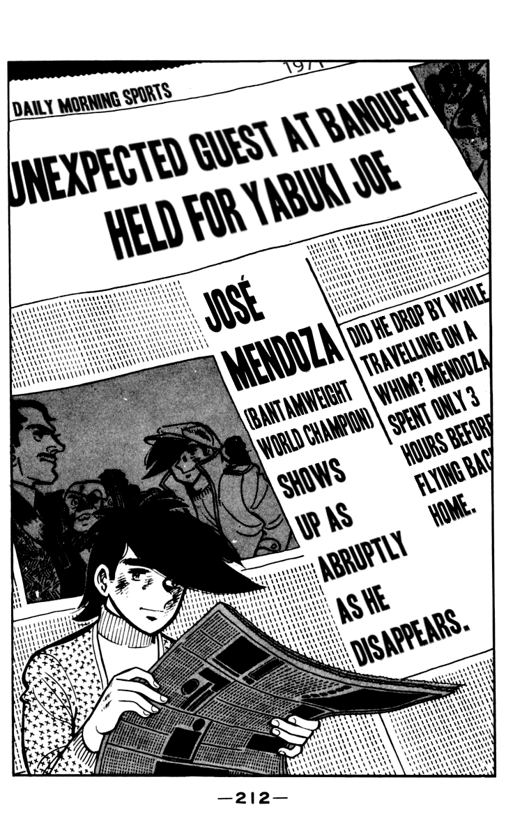 Ashita no Joe Chapter 105 page 203 - Chapter 105: Vol.14