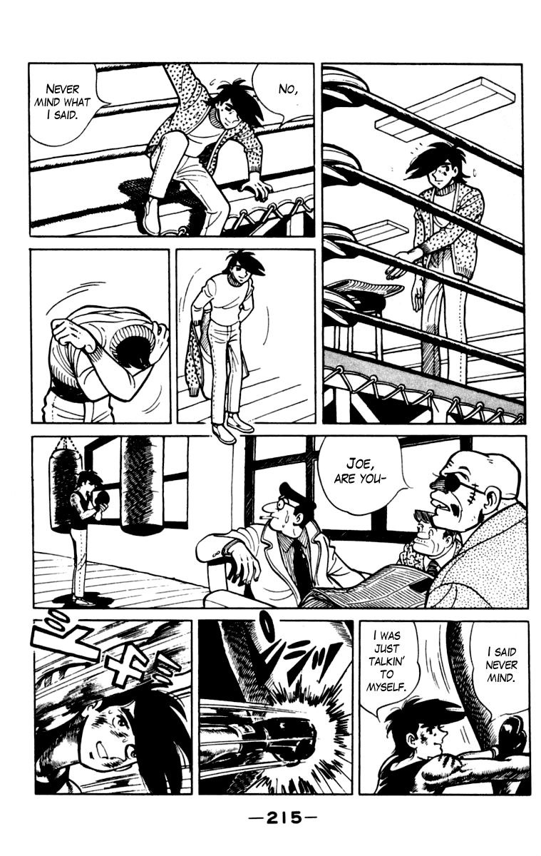 Ashita no Joe Chapter 105 page 206 - Chapter 105: Vol.14