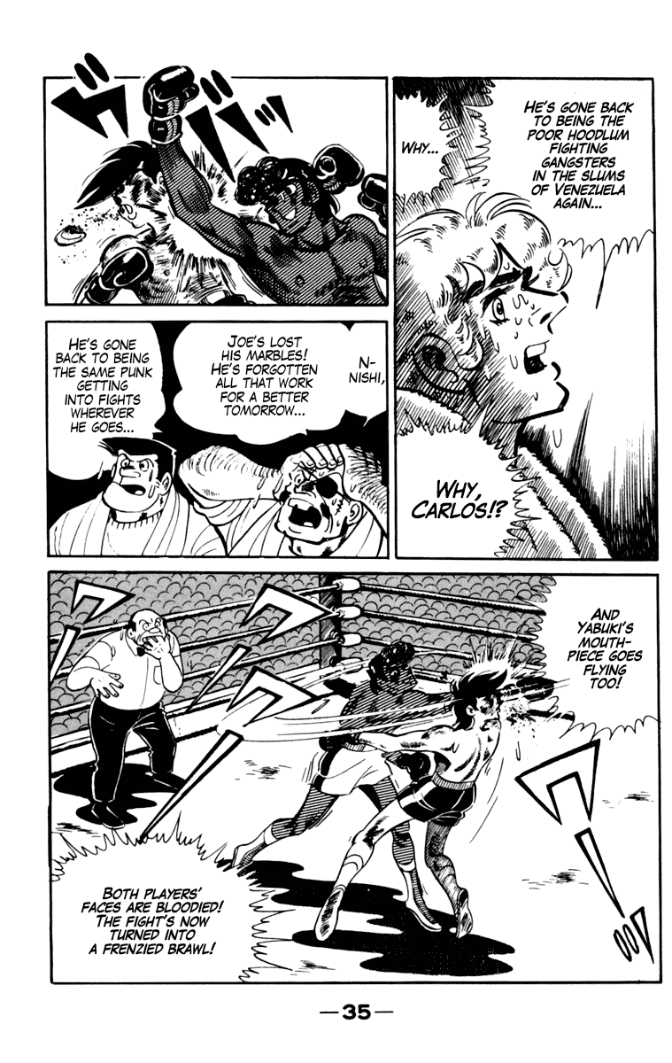 Ashita no Joe Chapter 105 page 35 - Chapter 105: Vol.14
