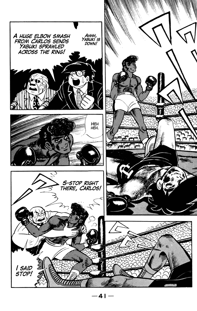 Ashita no Joe Chapter 105 page 40 - Chapter 105: Vol.14