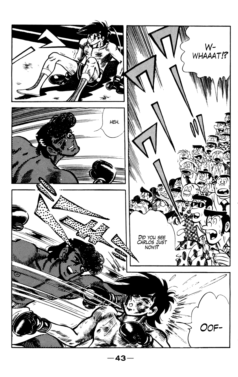 Ashita no Joe Chapter 105 page 42 - Chapter 105: Vol.14