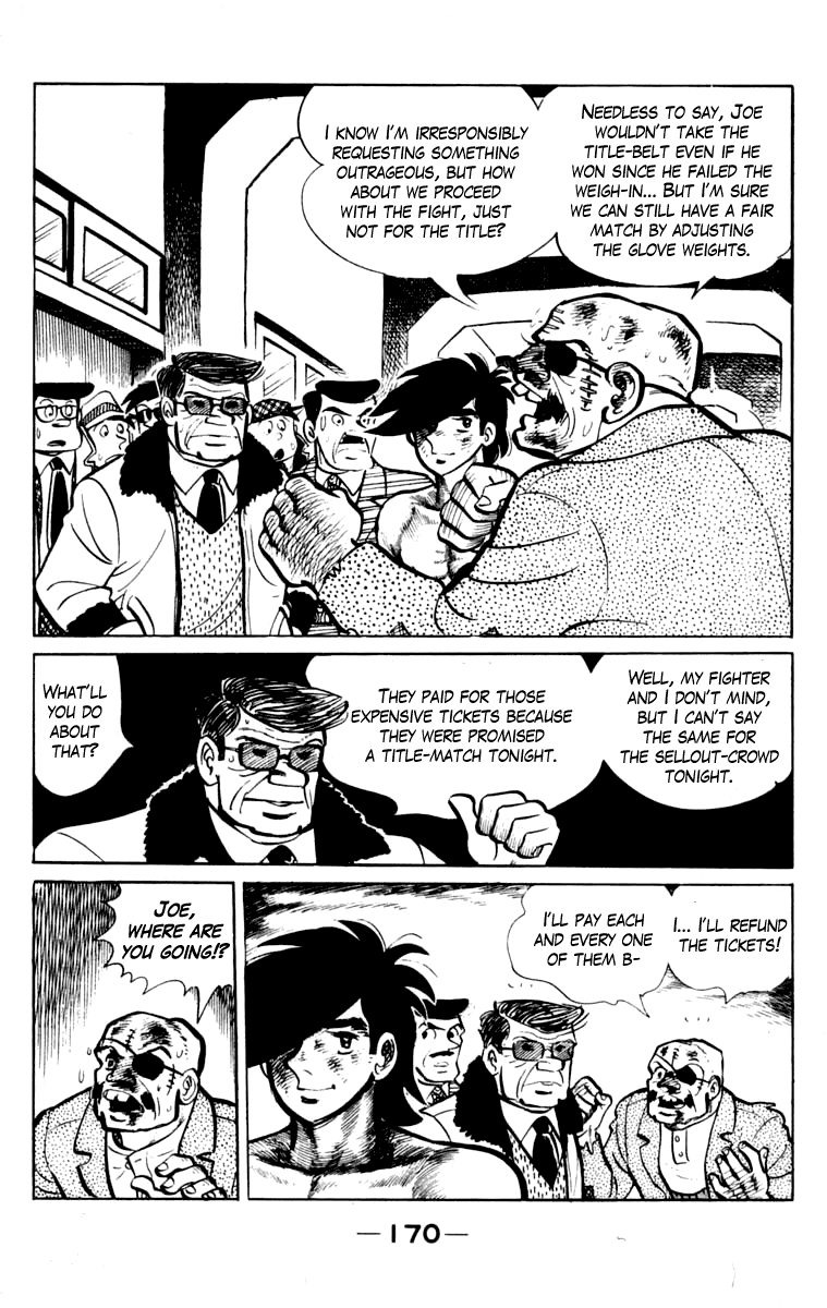 Ashita no Joe Chapter 106 page 164 - Chapter 106: Vol.15
