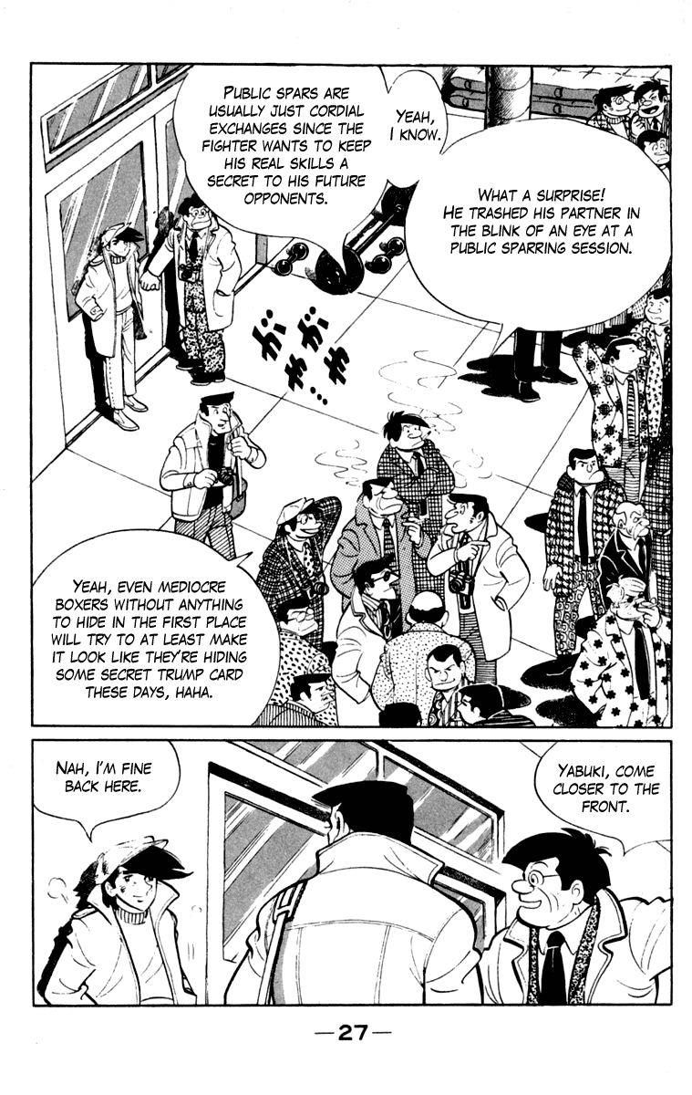 Ashita no Joe Chapter 106 page 27 - Chapter 106: Vol.15
