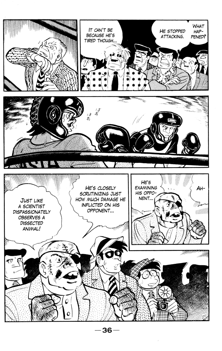 Ashita no Joe Chapter 106 page 35 - Chapter 106: Vol.15