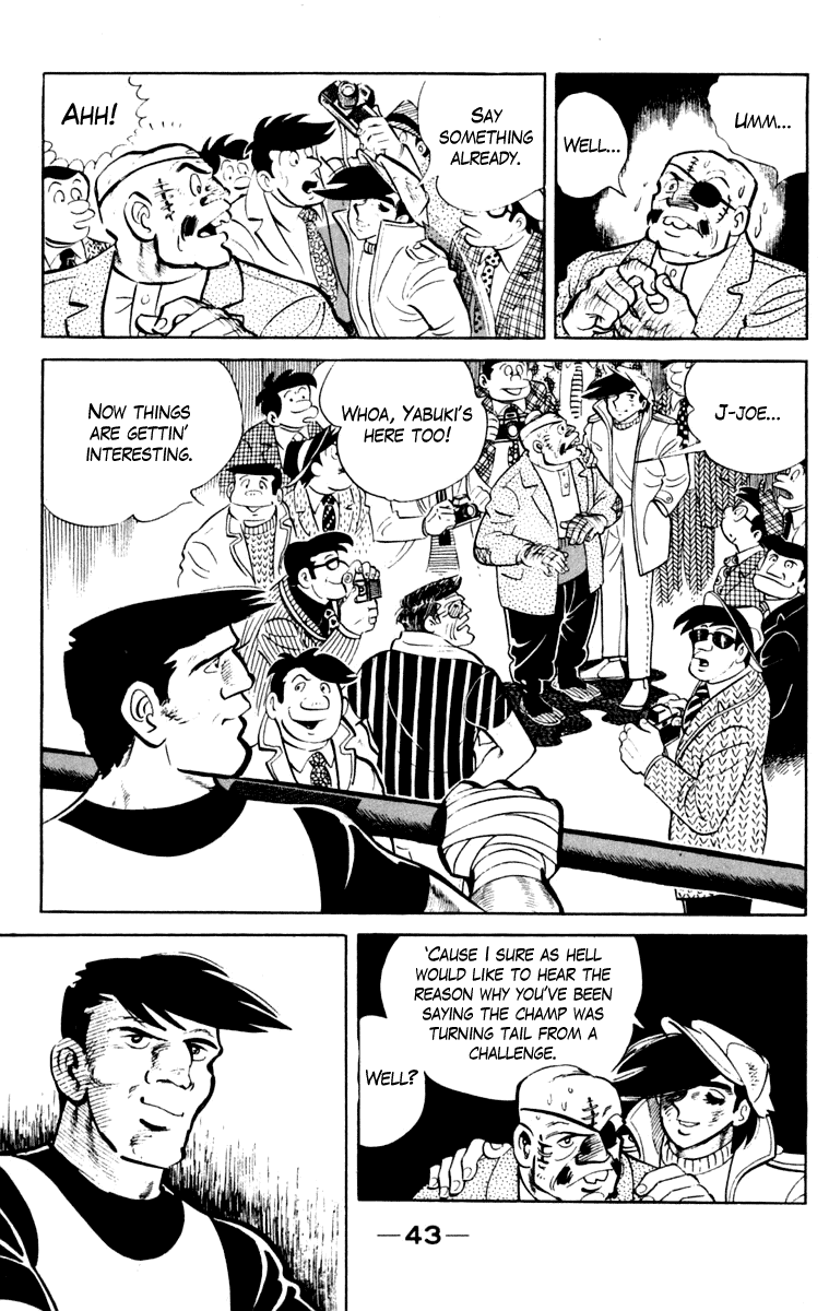 Ashita no Joe Chapter 106 page 42 - Chapter 106: Vol.15