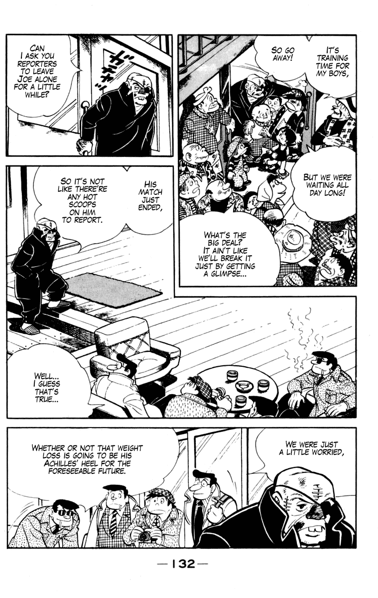 Ashita no Joe Chapter 107 page 132 - Chapter 107: Vol.16