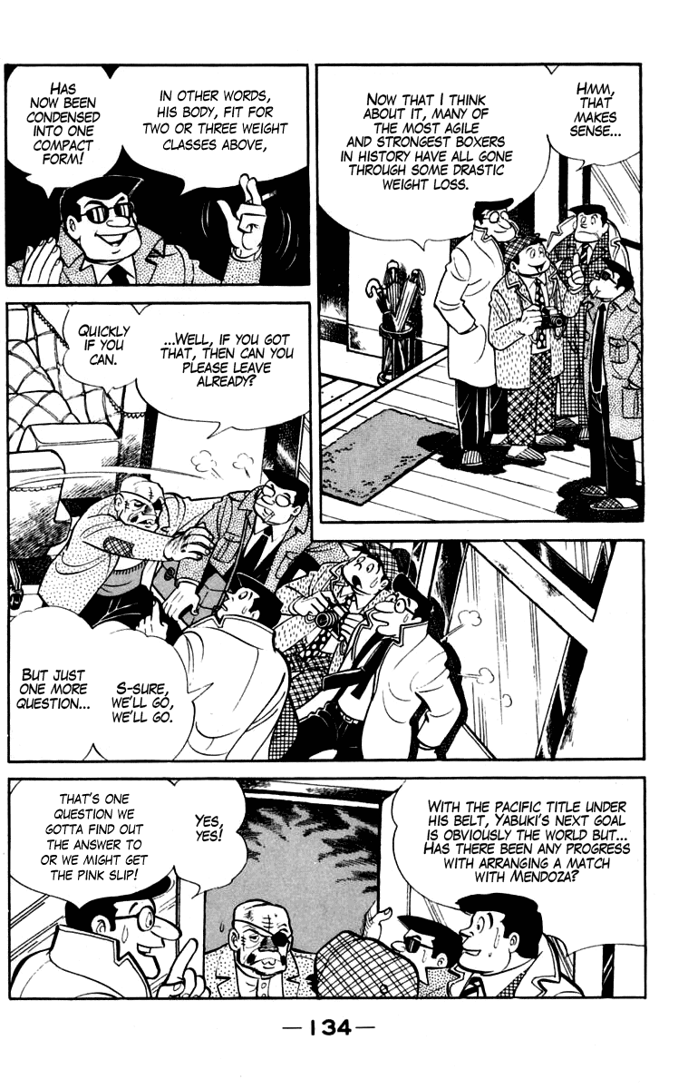 Ashita no Joe Chapter 107 page 134 - Chapter 107: Vol.16
