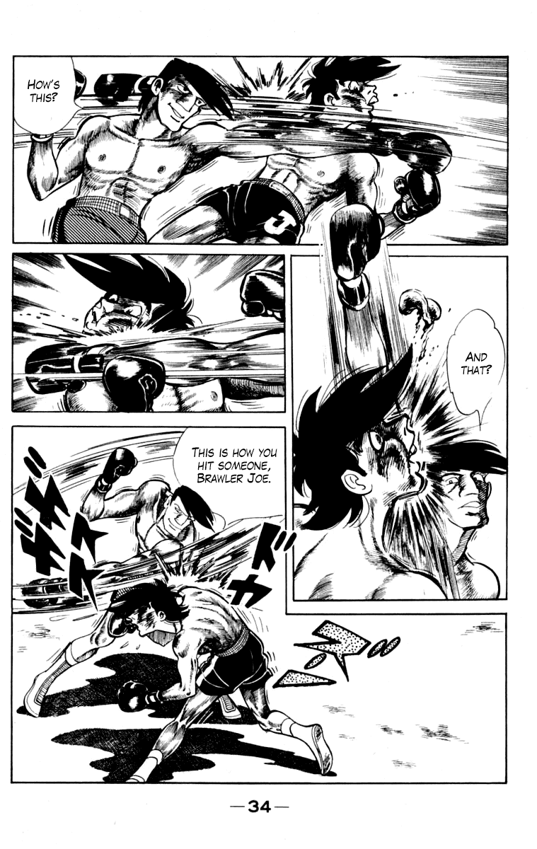 Ashita no Joe Chapter 107 page 35 - Chapter 107: Vol.16