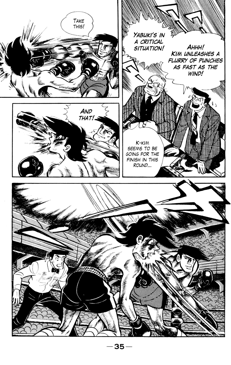 Ashita no Joe Chapter 107 page 36 - Chapter 107: Vol.16