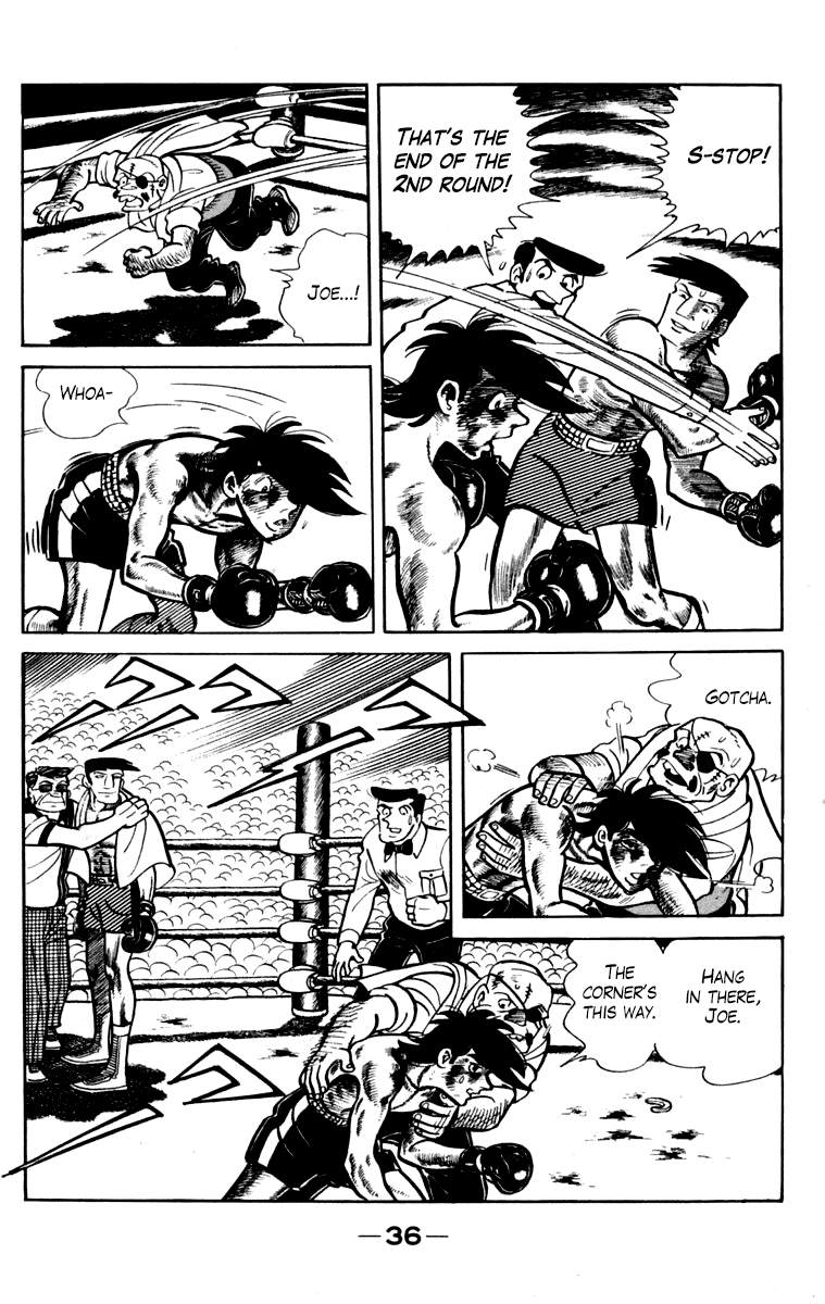 Ashita no Joe Chapter 107 page 37 - Chapter 107: Vol.16