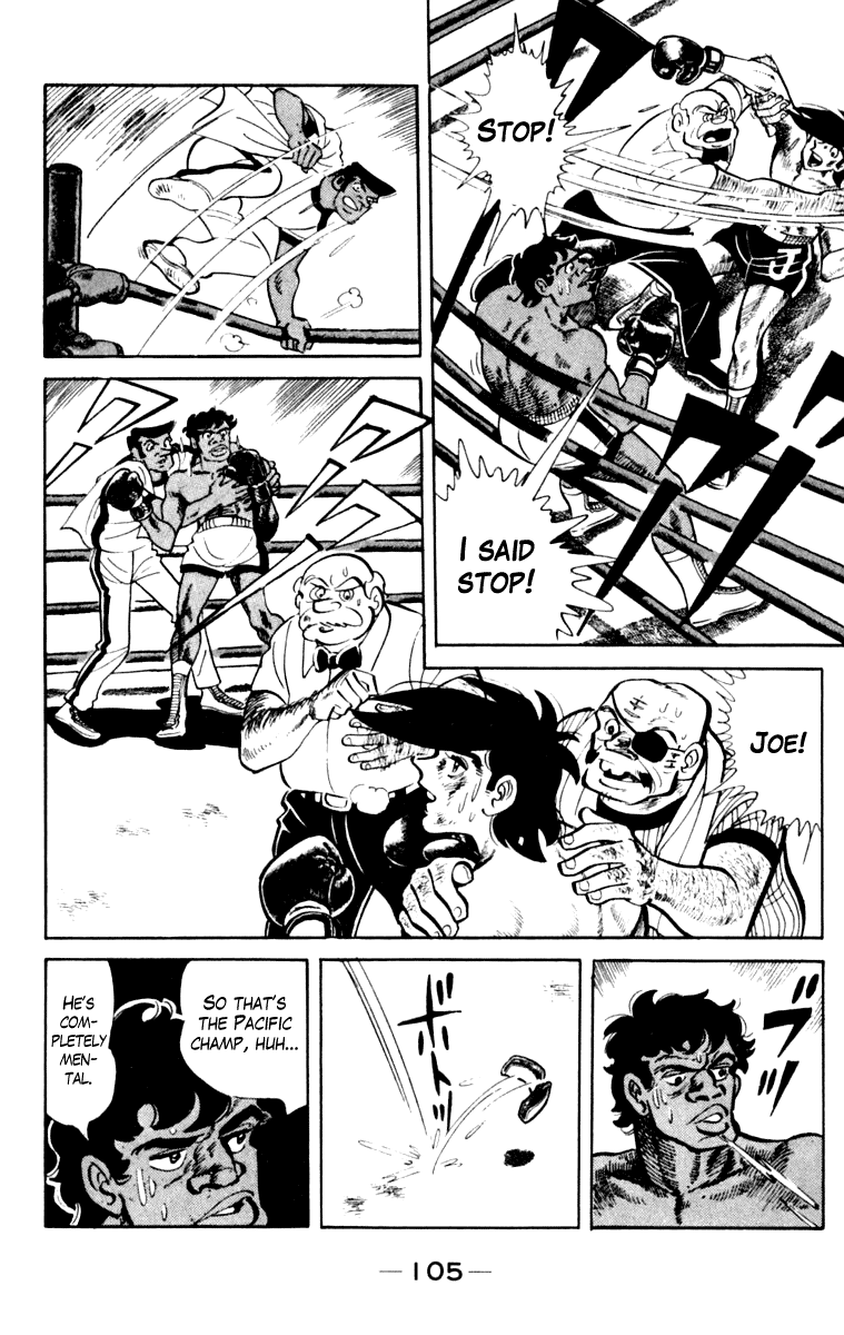 Ashita no Joe Chapter 108 page 100 - Chapter 108: Vol.17