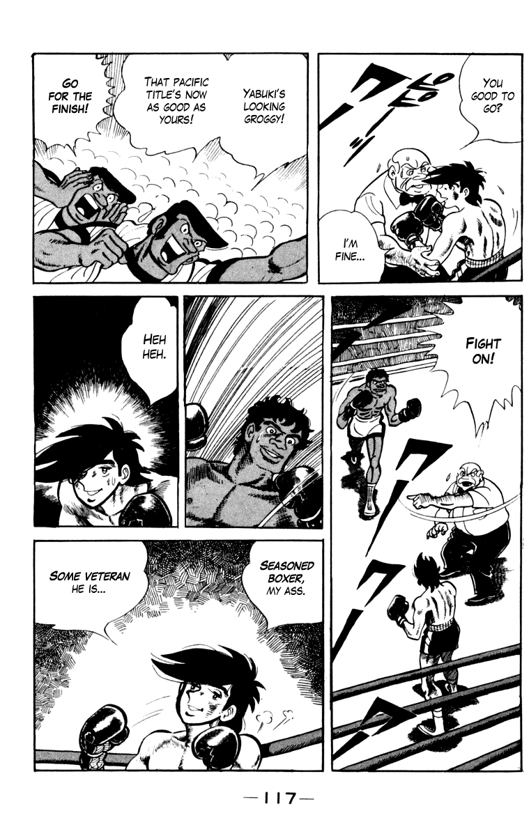 Ashita no Joe Chapter 108 page 112 - Chapter 108: Vol.17